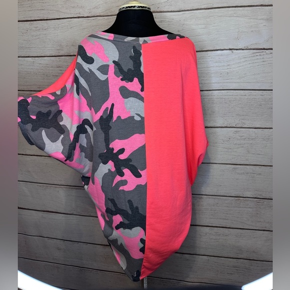 High-Low Tunic Top White Birch XL, Cute Summer Fashion, Lightweight, Summer Wear - Picture 5 of 6